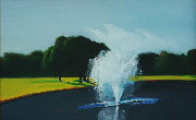 'A Fountain of Sunlight', oil on canvas, 30 x 22,  FOR SALE